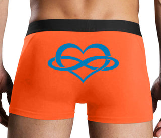 Polyamory Logo - Orange Boxer Brief