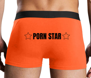Porn Star - Orange Boxer Brief