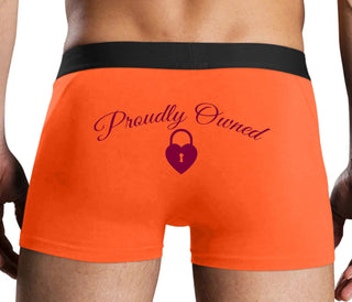 Proudly Owned - Orange Boxer Brief