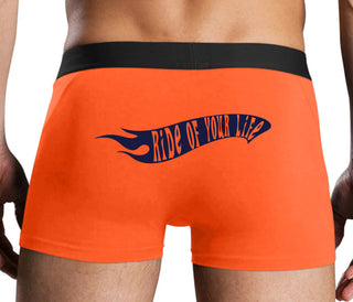 Ride Of Your Life - Orange Boxer Brief