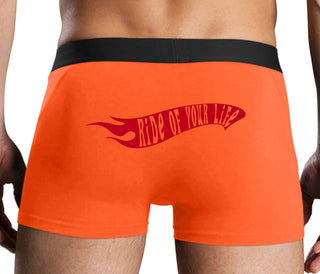 Ride Of Your Life - Orange Boxer Brief
