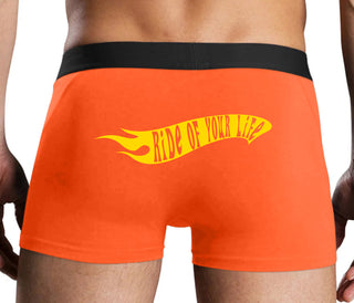 Ride Of Your Life - Orange Boxer Brief