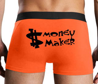 Money Maker - Orange Boxer Brief