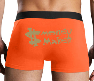 Money Maker - Orange Boxer Brief