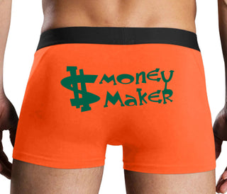 Money Maker - Orange Boxer Brief