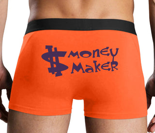 Money Maker - Orange Boxer Brief