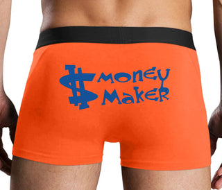 Money Maker - Orange Boxer Brief