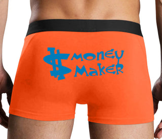 Money Maker - Orange Boxer Brief