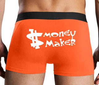 Money Maker - Orange Boxer Brief