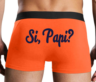 Si Pappi - Yes Daddy - Orange Boxer Brief