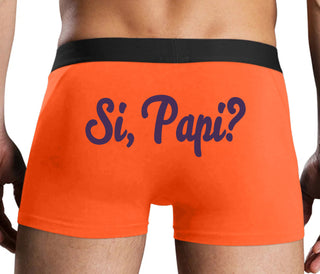 Si Pappi - Yes Daddy - Orange Boxer Brief