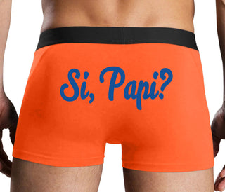 Si Pappi - Yes Daddy - Orange Boxer Brief
