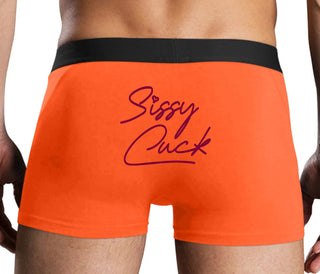 Sissy Cuck - Orange Boxer Brief