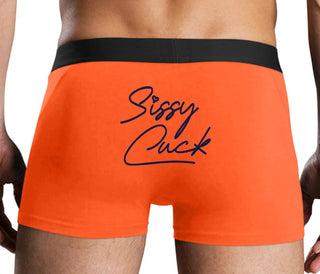 Sissy Cuck - Orange Boxer Brief