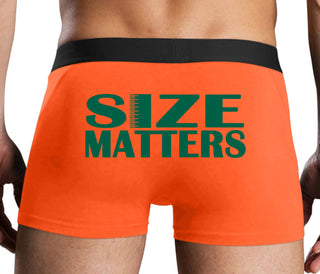 Size Matters - Orange Boxer Brief