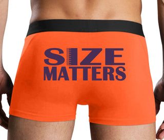 Size Matters - Orange Boxer Brief