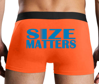 Size Matters - Orange Boxer Brief