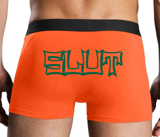 Slut - Orange Boxer Brief