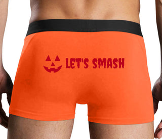 Let's Smash Pumpkins - Orange Boxer Brief