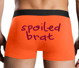Spoiled Brat - Orange Boxer Brief