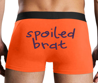 Spoiled Brat - Orange Boxer Brief