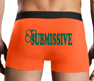 Submissive - Cuff Logo - Orange Boxer Brief