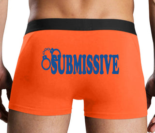 Submissive - Cuff Logo - Orange Boxer Brief
