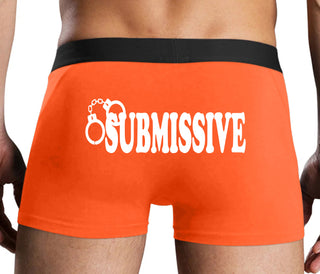 Submissive - Cuff Logo - Orange Boxer Brief