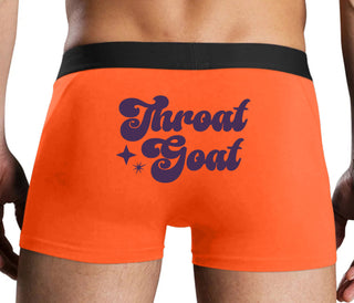 Throat Goat - Deep Throat Expert - Orange Boxer Brief