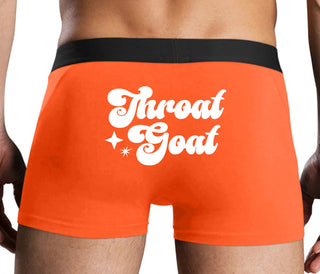 Throat Goat - Deep Throat Expert - Orange Boxer Brief