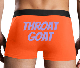 Throat Goat - Oral Expert - Orange Boxer Brief