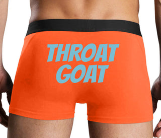 Throat Goat - Oral Expert - Orange Boxer Brief