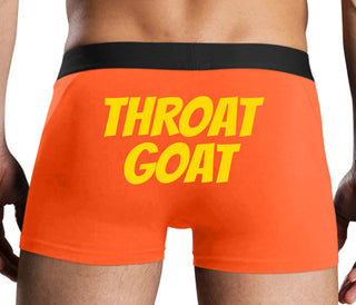 Throat Goat - Oral Expert - Orange Boxer Brief
