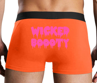 Wicked Boooty - Orange Boxer Brief