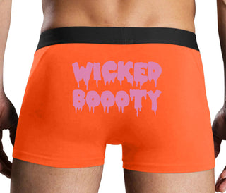 Wicked Boooty - Orange Boxer Brief