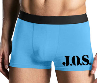 Jack Of Spades - Mens Blue Boxer Brief