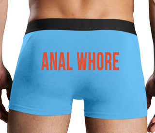 Anal Whore - Blue Boxer Brief