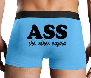 Ass The Other Vagina - Blue Boxer Brief