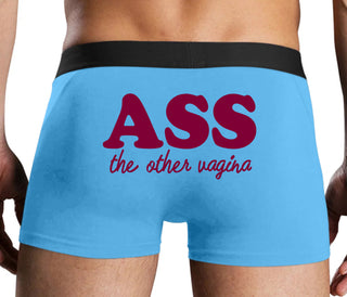 Ass The Other Vagina - Blue Boxer Brief