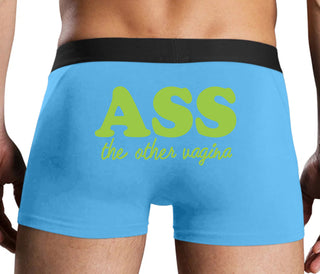 Ass The Other Vagina - Blue Boxer Brief