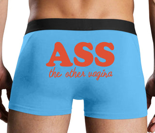Ass The Other Vagina - Blue Boxer Brief