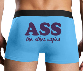 Ass The Other Vagina - Blue Boxer Brief