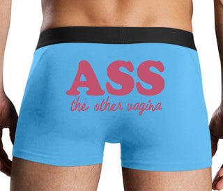 Ass The Other Vagina - Blue Boxer Brief