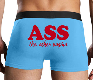 Ass The Other Vagina - Blue Boxer Brief