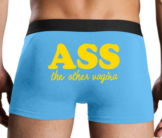 Ass The Other Vagina - Blue Boxer Brief