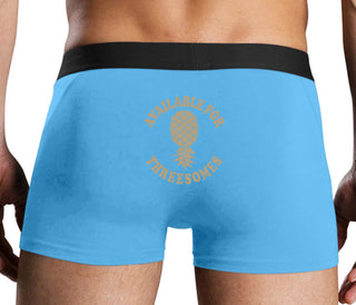 Available for Threesomes - Swinger Pineapple - Blue Boxer Brief