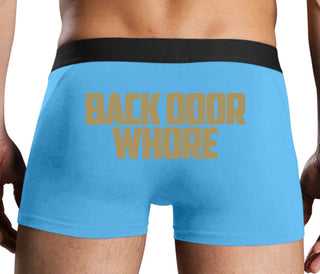 Back Door Whore - Blue Boxer Brief