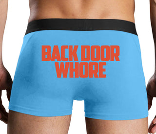 Back Door Whore - Blue Boxer Brief