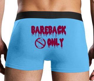 Bareback Only - Blue Boxer Brief
