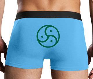 BDSM Symbol - Blue Boxer Brief